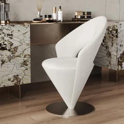Italian Light Luxury High-end Dressing Stool Girls Bedroom Special Dressing Stool Designer Creative Cream Style Princess Chair