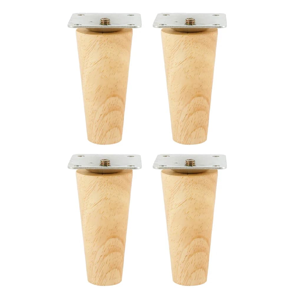 8/10/15cm Solid Wood Furniture Leg Straight Feet Sofa Bed Cabinet Table And Chair Replacement Feet Sloping Feet Replacement