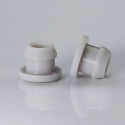 Grey Silicone Rubber Hole Caps T-type Plug Cover Snap-on Gasket Blanking End Cap Seal Stopper