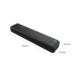 HPRT MT800 A4 Portable Thermal Transfer Printer 300DPI Wireless&USB Connect Mobile Computer for Office School with Ribbon Roll B