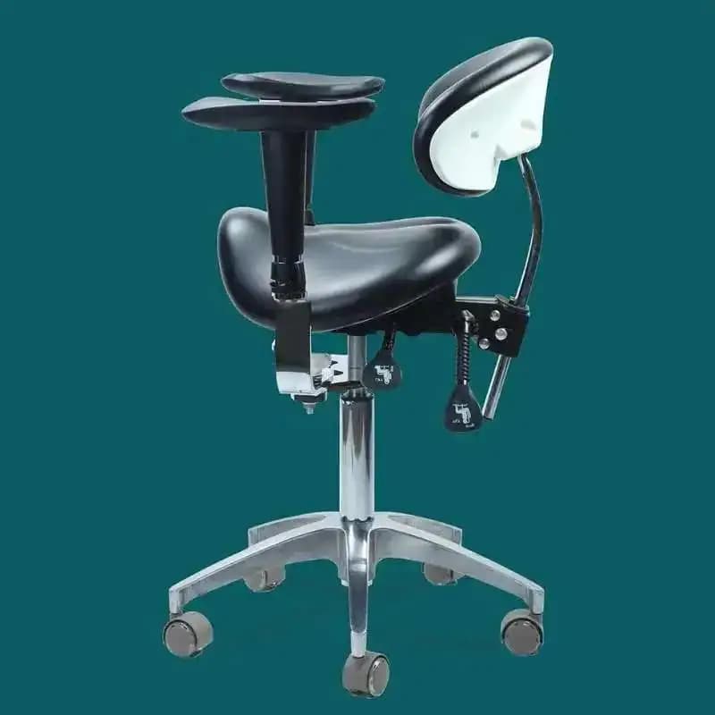Surgical Saddle Nail Salon Chairs Lifting Armrest Physician Adjustable Backrest Doctor Chair Horse Riding Manicure 의자 Silla