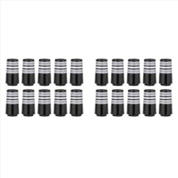 BAAU 20Pcs Golf Ferrules for 0.355 Tip Irons Shaft Sleeve Golf Iron Club Ferrules Replacement