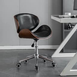 Metal Craft Stainless Steel Office Chair Solid Wood Computer Chair Lift Chair Backrest Swivel Chairs Study Dormitory Desk Chairs