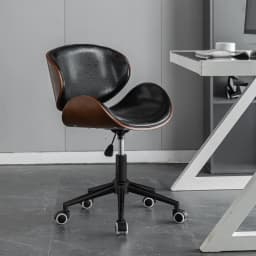 Metal Craft Stainless Steel Office Chair Solid Wood Computer Chair Lift Chair Backrest Swivel Chairs Study Dormitory Desk Chairs