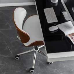 Metal Craft Stainless Steel Office Chair Solid Wood Computer Chair Lift Chair Backrest Swivel Chairs Study Dormitory Desk Chairs