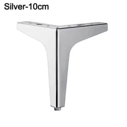 Cabinet Legs Metal Furniture Legs,Modern Metal Triangle Furniture Feet DIY Replacement for Cabinet Cupboard Sofa Couch Chair