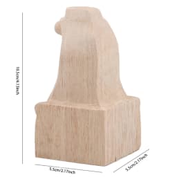1/4/8PCS European Style Solid Wood Carved Furniture Foot Legs TV Cabinet Seat Feets Vintage Home Decor Decoration Accessories