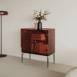 Simple Trendy Living Room Cabinets Minimalist Acrylic Advanced Sense Display Cabinet Transparent Modern Vitrine Home Furniture