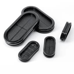 Double Side Oval Rubber Grommet Blanking Grommets Closed Gromet Blind Plugs Bung Hole Wiring Cable Gasket Seal 
