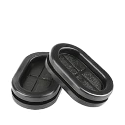Double Side Oval Rubber Grommet Blanking Grommets Closed Gromet Blind Plugs Bung Hole Wiring Cable Gasket Seal 