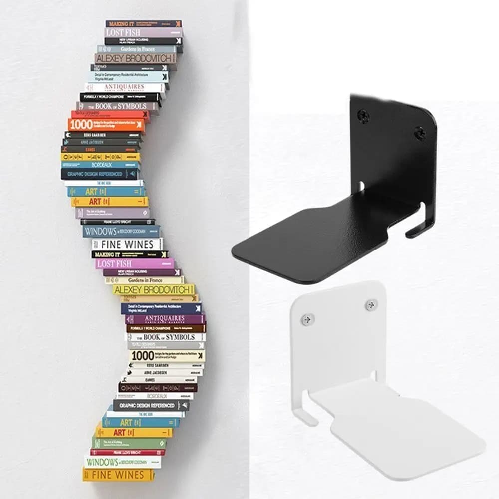 Invisible Floating Bookshelf Wall Mounted Book Shelf Home Decoration Book Organizer