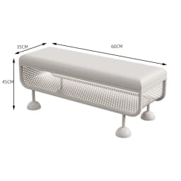 Iron Entryway Shoe Bench with Storage Sturdy Shoe Rack Convertible Seat Shoe Organizer Creative Large Capacity Boot Shelf