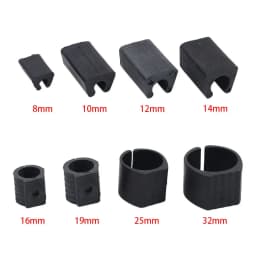 U Shaped Durable Furniture Feet Floor Glides Anti-Front Floor Protector Damper Tube Rear Pad Stool Pipe Clamp Chair Leg Pad