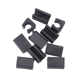 U Shaped Durable Furniture Feet Floor Glides Anti-Front Floor Protector Damper Tube Rear Pad Stool Pipe Clamp Chair Leg Pad
