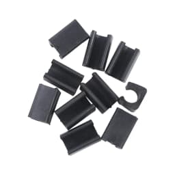 U Shaped Durable Furniture Feet Floor Glides Anti-Front Floor Protector Damper Tube Rear Pad Stool Pipe Clamp Chair Leg Pad