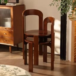 French Retro Dining Chair Design Master's Makeup Backrest Living Room Chair Minimalist Coffee Vintage Solid Wood Chair Furniture