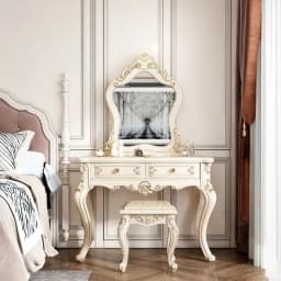 Dressing Table Makeup Vanity Dressers for Bedroom Makeup Vanity Desk Organizer Treasure Chest Girls Tocadores Comfortable Table