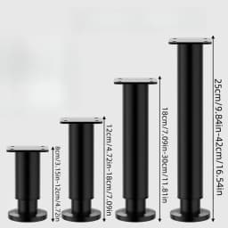 4pcs adjustable support legs table legs, used for load-bearing floor cabinets, table makeup tables, with stable foot support