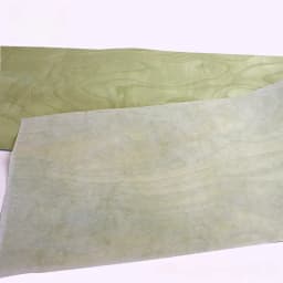 Dyed Matcha Green Wide Width Wood Veneer Decorative Laminate for Furniture Renovation & Interior Design 260x36CM T0.3MM