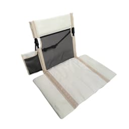 Outdoor Foldable Camping Chair Garden Park Single Lazy Reclining Chair Backrest Cushion Picnic Camping Folding Back Beach Chair