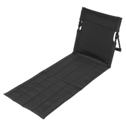 Outdoor Foldable Camping Chair Garden Park Single Lazy Reclining Chair Backrest Cushion Picnic Camping Folding Back Beach Chair