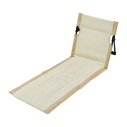 Outdoor Foldable Camping Chair Garden Park Single Lazy Reclining Chair Backrest Cushion Picnic Camping Folding Back Beach Chair