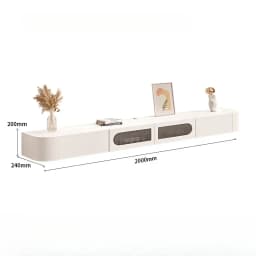 Floating Wall Mounted Tv Cabinet Wood Living Room Modern Home Cabinet Stand Storage Meuble Tv Suspendu Mural House Furniture