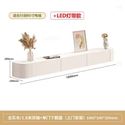 Floating Wall Mounted Tv Cabinet Wood Living Room Modern Home Cabinet Stand Storage Meuble Tv Suspendu Mural House Furniture