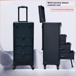 Medical Salon Trolley Vevor Beauty Salons Layered Storage Removable Drawer Design Universal Wheels Wozek High-end Hair Salon
