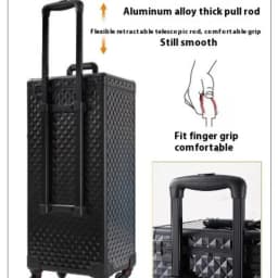 Medical Salon Trolley Vevor Beauty Salons Layered Storage Removable Drawer Design Universal Wheels Wozek High-end Hair Salon