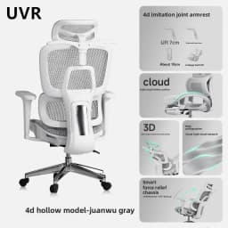 UVR Office Chair Ergonomic Design Furniture Adjustable Mesh Staff Chair Backrest Armrest Stool Comfortable WCG Gaming Chair