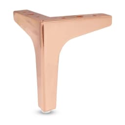 Metal Furniture Legs Replacement Triangle Nightstand Storage Box Leg Anti Scratch Wear-resistant Cupboard Sofa Chair Feet