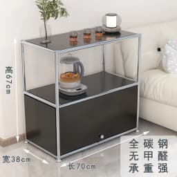 Module Living Room Cabinet Sideboard Multi-layer Storage Sofa Side Cabinet Entrance Storage Locker Dust Flip Nightstand Bedroom