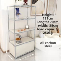 Module Living Room Cabinet Sideboard Multi-layer Storage Sofa Side Cabinet Entrance Storage Locker Dust Flip Nightstand Bedroom