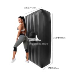 BBL Inflatable Mattress Postpartum Repair of Hip Hemorrhoids Pink Donut Open Air Bed