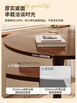 70cm Round Dining Table for Home Living Room Simple Coffee Table Small Tulip Muebles