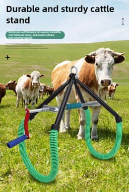 Cattle Thickened Cow Lifting Device Dairy Auxiliary Standing Frame Veterinary Cattle Supplies Production Baoding Hanger