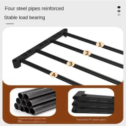 Multilaye Shoe Rack Shoes Organizer Shoerack Shoebox Shoe-Shelf Plant Shelves Metal Cabinet Shoes Organizer Cabinets Space