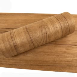 L:2.6m Width:400mm T:0.3mm Natural Yellow Teak Wood Veneer Sheet Speaker Cabinet Door Veneering Floor Covering DIY Projects