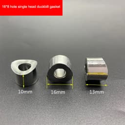 Round Stainless Steel Pipe Caps 20mm 22mm 25mm Protection Gasket Dust Seal End Cover Caps For Pipe Bolt Furniture