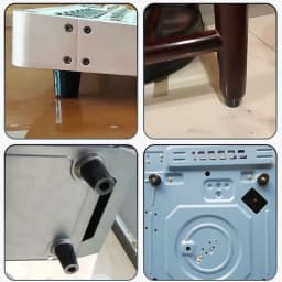 8Pcs Cutting Board Rubber Feet Chair Floor Protector Non-slip Furniture Feet Table Leg Cover Cabinet Bottom Pads Funiture Legs