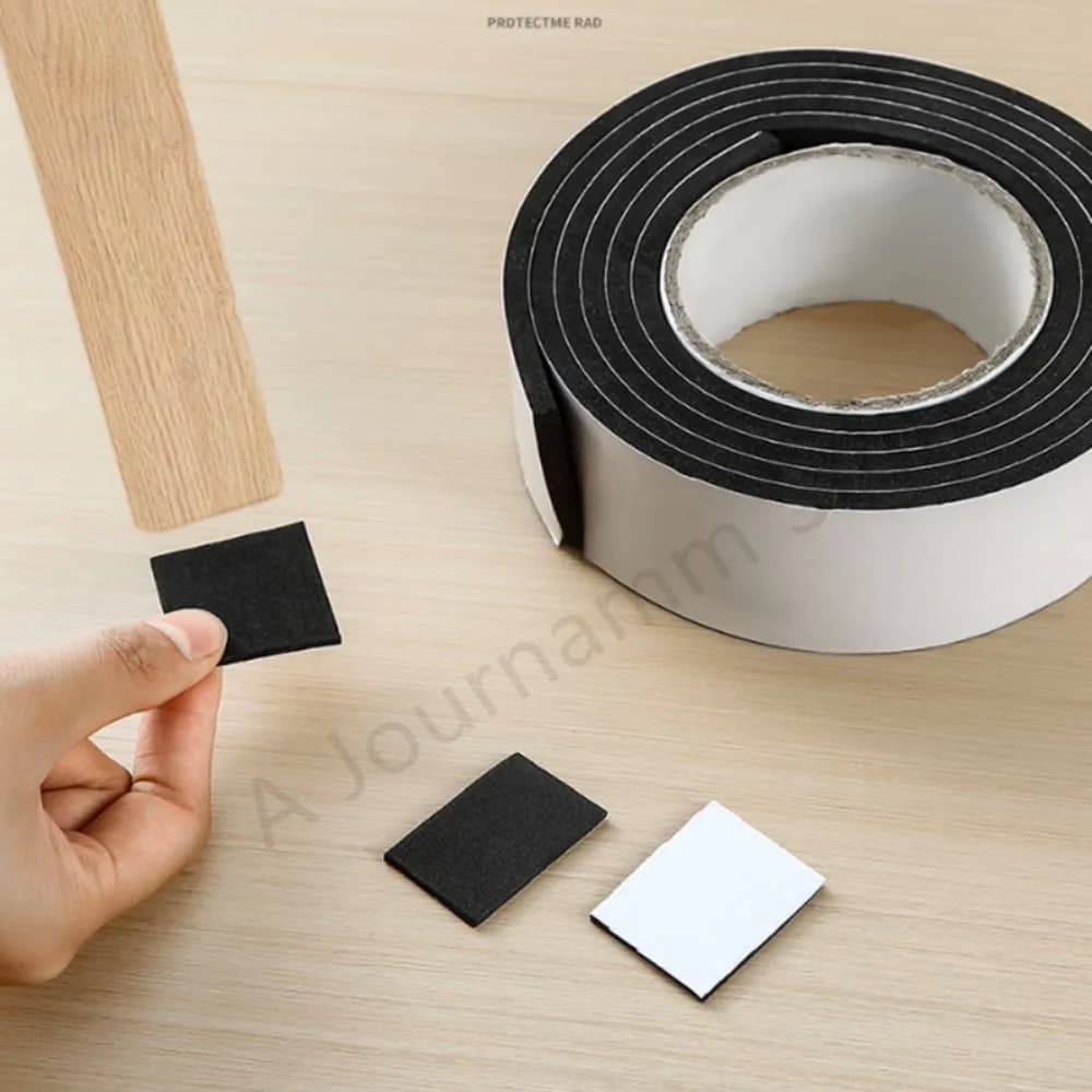 Anti-slip Eva Furniture Roll Chair Table Leg Cover Stickers Pads Self Adhesive Furniture Sliding Strip for Sofa Floor Protector