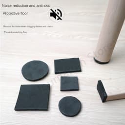 Anti-slip Eva Furniture Roll Chair Table Leg Cover Stickers Pads Self Adhesive Furniture Sliding Strip for Sofa Floor Protector