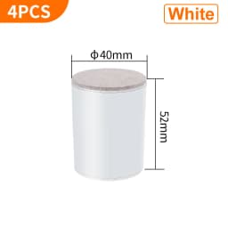 Bed Furniture Square Risers Solid Steel Bed Furniture Post Lifts Protect Floors Anti Scratch Wood and Carpet Surface Heavy Duty