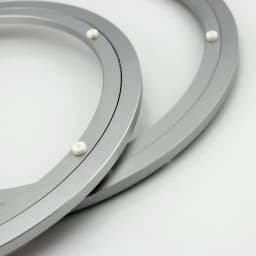 Aluminium Alloy Lazy Susan Serving Ring Rotating Swivel Plate Steel Ball Bearing Round Turntable