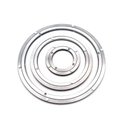 Aluminium Alloy Lazy Susan Serving Ring Rotating Swivel Plate Steel Ball Bearing Round Turntable
