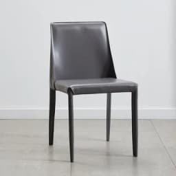 Italian Minimalist Saddle Leather Armchair Nordic Dining Chair Modern Simple Household Restaurant Luxury Chair