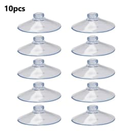 4/10PCS 55mm/50mm Mushroom Head Clear Suction Cups Thumb Nut Strong Vacuum Suckers PVC Transparent Kitchen Bathroom Wall Hooks