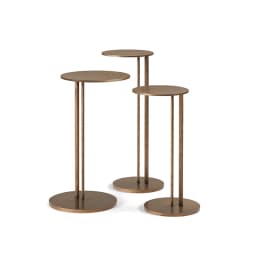 classical luxury small metal iron coffee table removable round gold side table modern