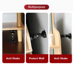 Bed Frame Anti-Shake Adjustable Thread Headboard Stopper Bedside Telescopic Support Cabinet Sofa Funiture Stabilizer Fixator